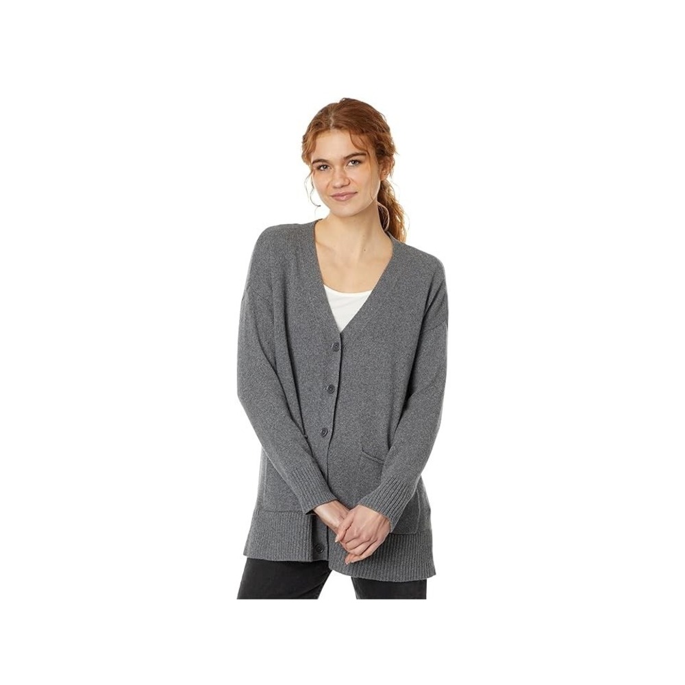 Eileen‎ Fisher Women's Cardigan with Pockets Cashmere Sweater Grey Size Medium